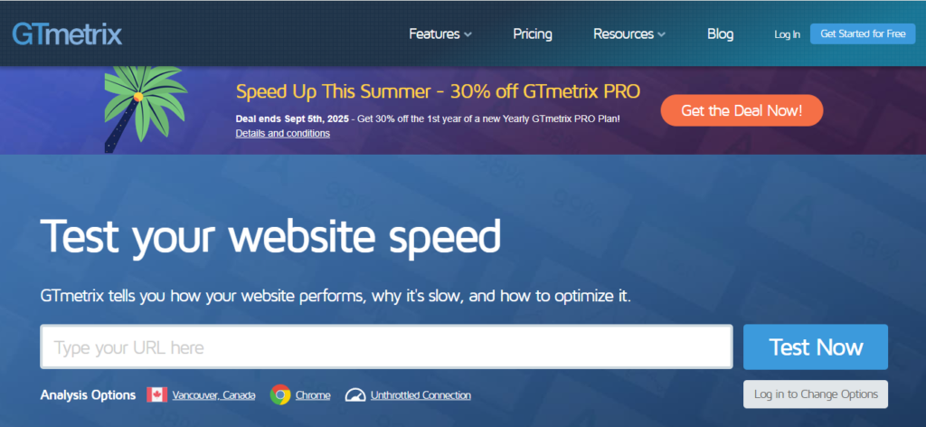 GTmetrix